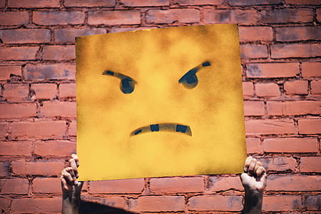 person showing sad painting board thumbnail