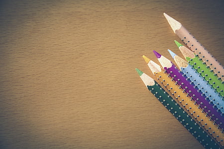 six assorted-color pencils thumbnail