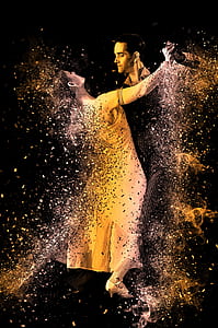 man and woman dancing while fading thumbnail