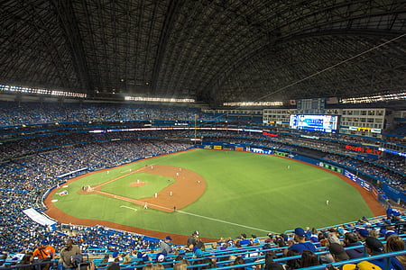 baseball stadium during daytime photo thumbnail