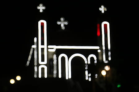 cross, bokeh, church, shape thumbnail