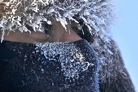 person covered with snow thumbnail