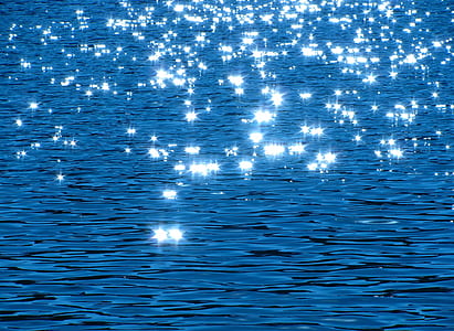bokeh lights photograph of body of water thumbnail
