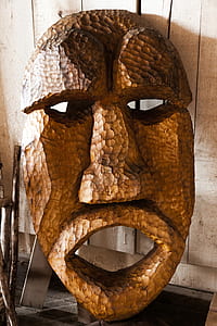 brown mask decor thumbnail