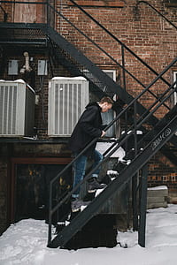 man on stairway thumbnail