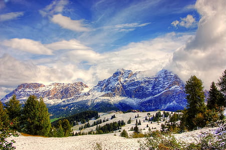 landscape photo of mountain ranges thumbnail
