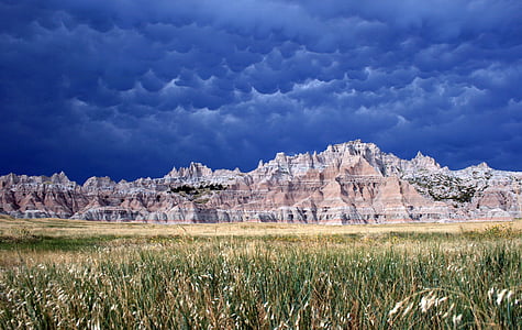 rock mountain under blue sky thumbnail