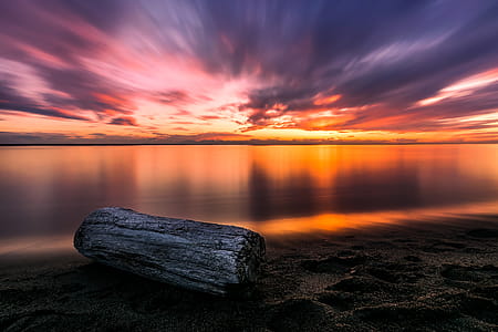 Photo of Seashore at Golden Hour thumbnail