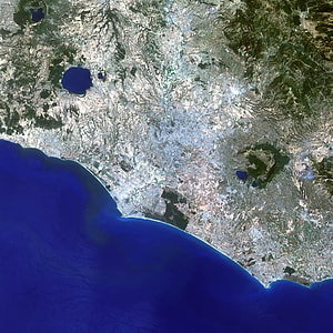 Rome as seen from Satellite thumbnail
