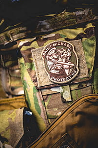 Saint Michael badge thumbnail