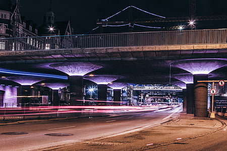 time-lapsed photography during night thumbnail