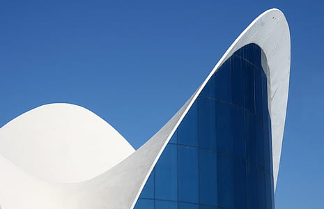 architectural photograph of white building thumbnail