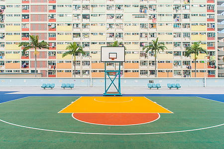 outdoor basketball court thumbnail