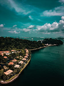Bird's Eye Photography Of Sea thumbnail