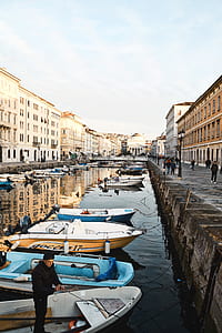 parked of boats thumbnail