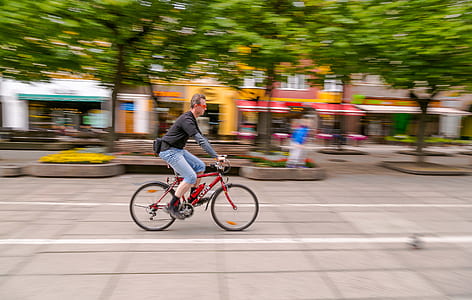 man riding bike thumbnail