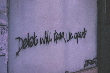 delat will tear us apart text thumbnail