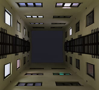 low-angle photography of buildings thumbnail