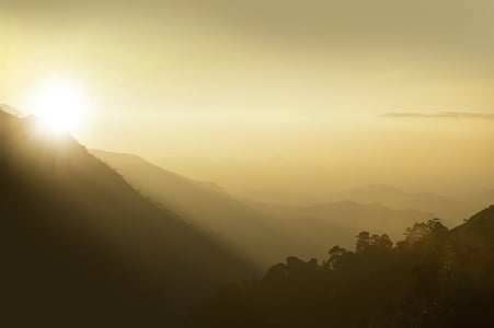 silhouette of mountai n thumbnail
