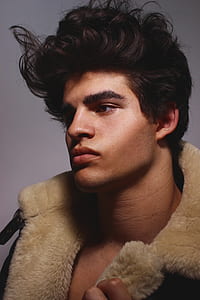 man wearing wool coat thumbnail