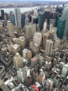 aerial photography of cityscape thumbnail