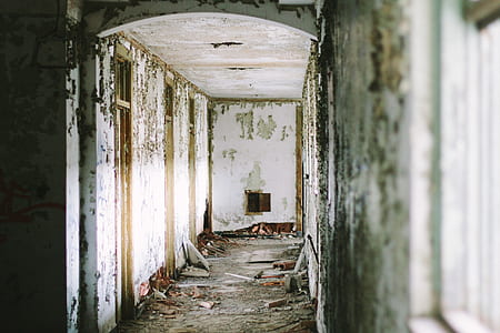dirty, building, wall, rustic thumbnail