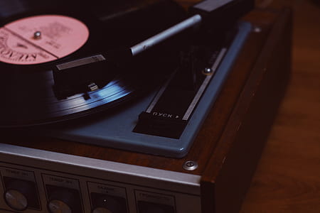vinyl record on turntable thumbnail