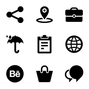 Glypho - svg vector icon sets