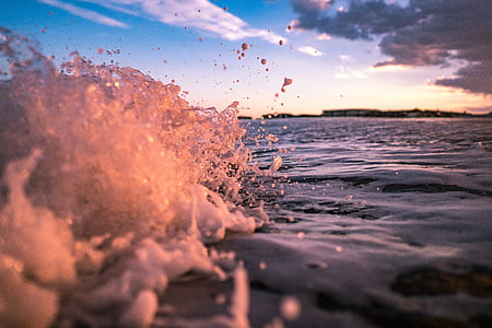ocean waves in timelapse shot thumbnail