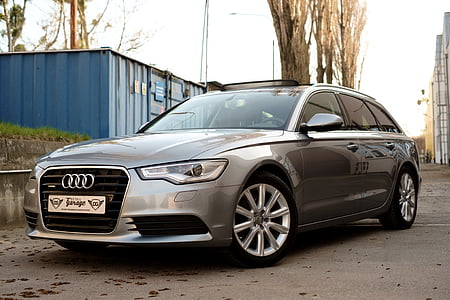 gray Audi station wagon thumbnail