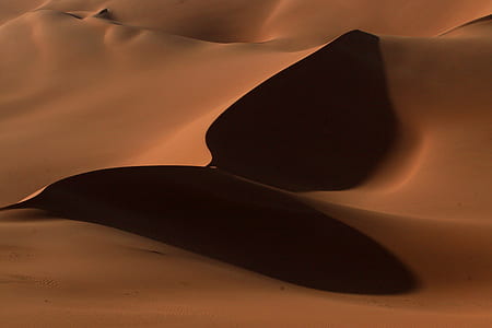 sand, dune, desert, landscape thumbnail