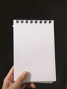 white printed paper thumbnail