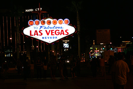 Las Vegas Nevada lighted sign thumbnail