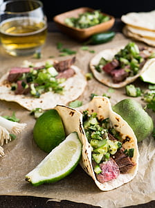 green and brown taco on brown surface thumbnail