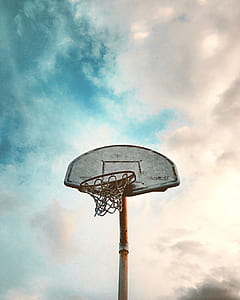 black and white basketball system thumbnail