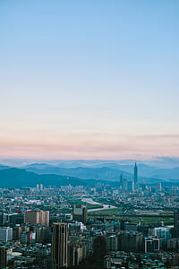 aerial photography of high-rise buildings thumbnail