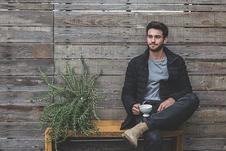 Bearded Young Man Photo thumbnail