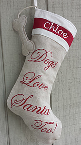 gray and white sock decor thumbnail