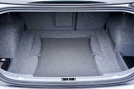 open gray car trunk thumbnail