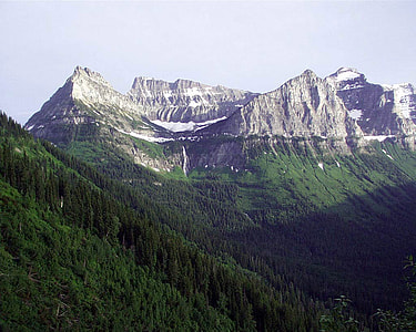 Bird Women Falls at Glacier National Park, Montana thumbnail