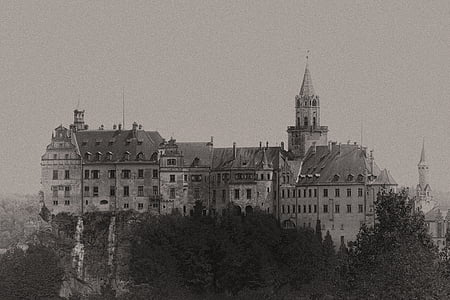grayscale photography of concrete building thumbnail