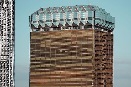 glass building in the city thumbnail