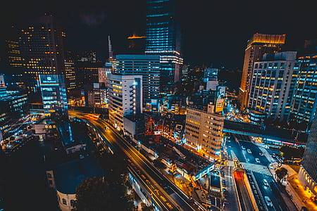 buildings during night time thumbnail