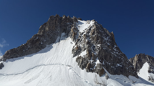 snow capped mountains at daytime thumbnail
