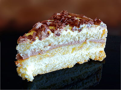 slice of choclate sprinkled cake thumbnail
