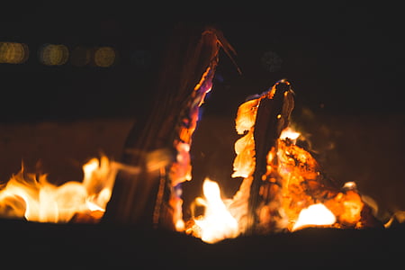 bonfire close-up photo thumbnail