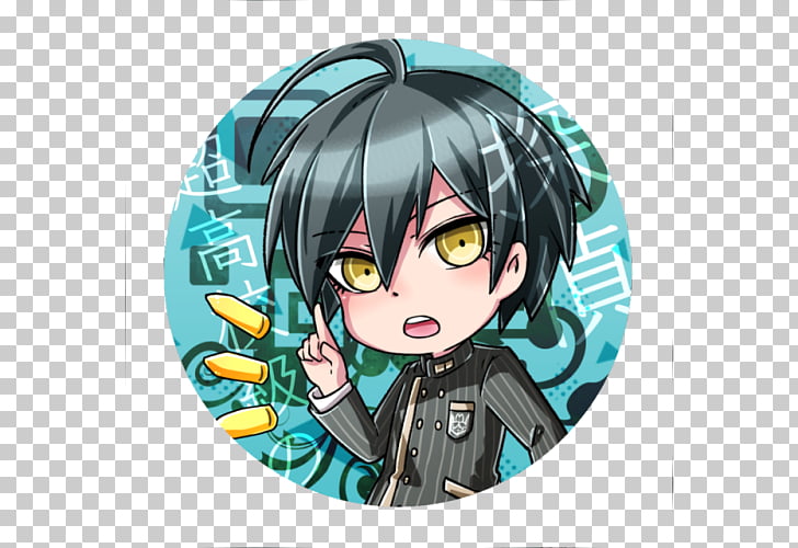 Black Hair Mangaka Brown Hair Anime Good Looking Png Clipart