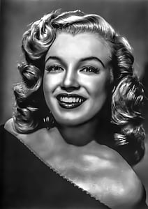 Marilyn Monroe portrait thumbnail