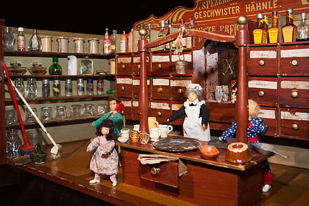 brown wooden store model thumbnail