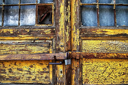 brown wooden door thumbnail